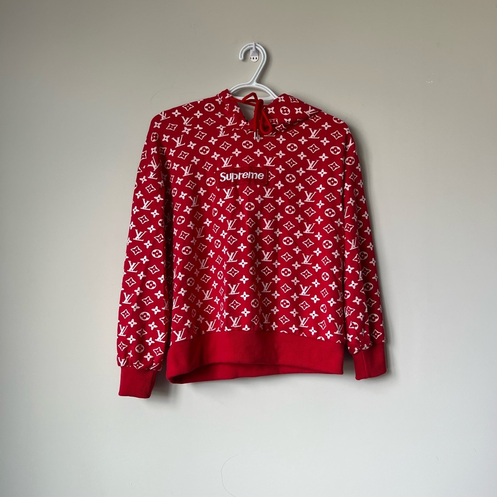 LOUIS VUITTON x SUPREME HOODIE